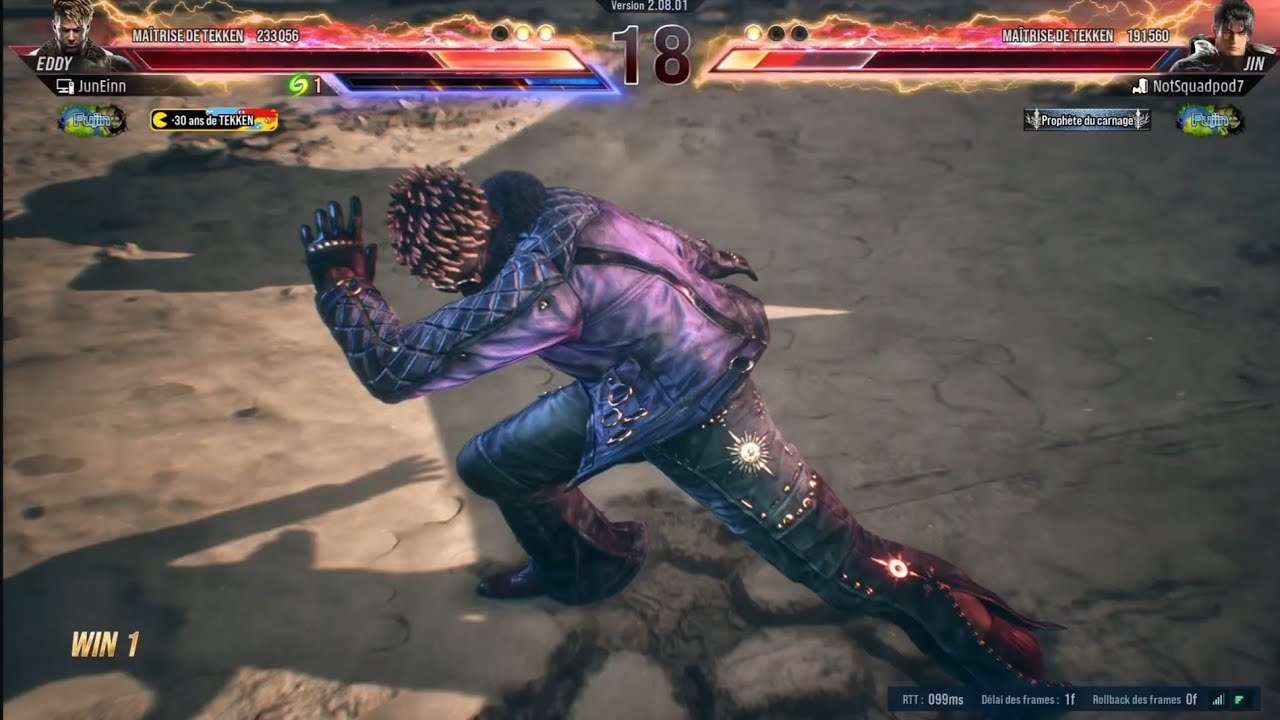TEKKEN8 Season 2 | JunEinn | Eddy Quick Match