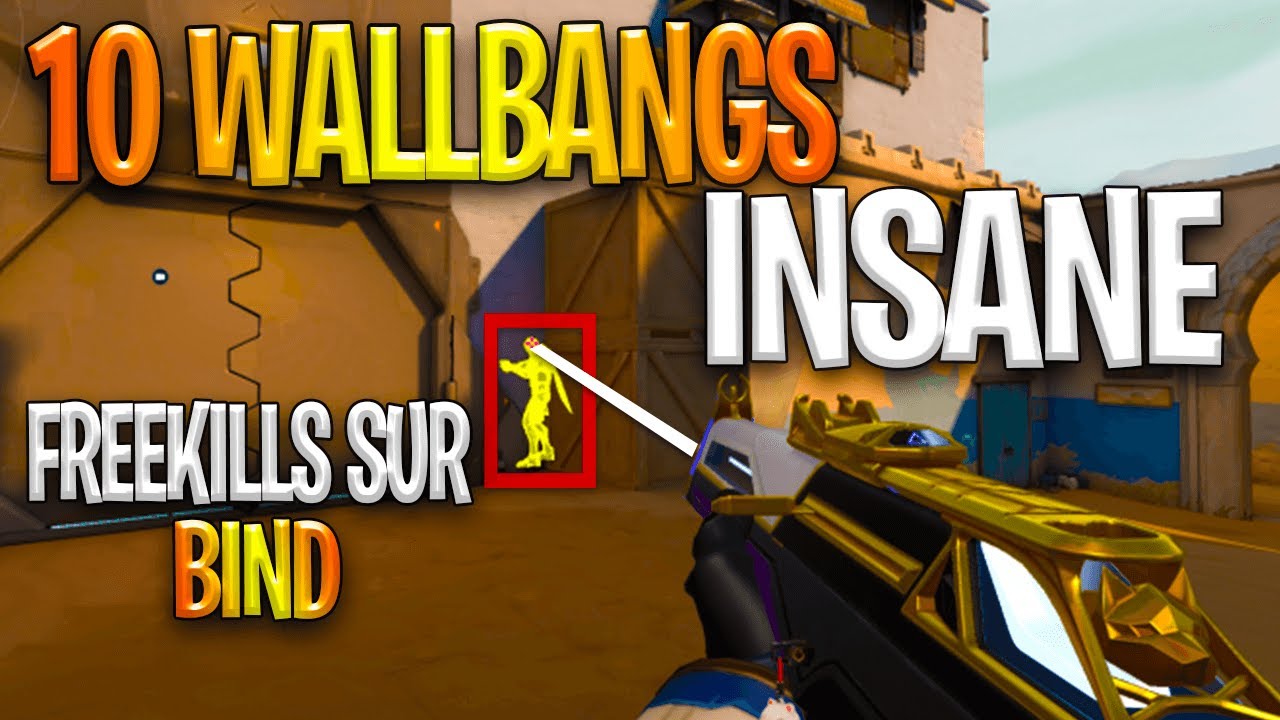 Ces 10 Wallbangs sur Bind sont INSANE ! GUIDE VALORANT FR