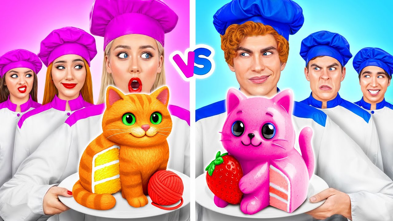 Кулинарный Челлендж: Мальчики VS Девочки | Эпичная Битва с Едой от Trend DO Challenge