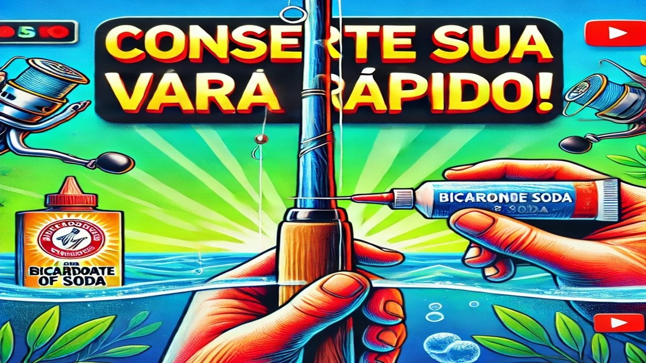 Como Consertar a Ponta Quebrada de uma Vara de Pesca | Tutorial Simples e Eficiente