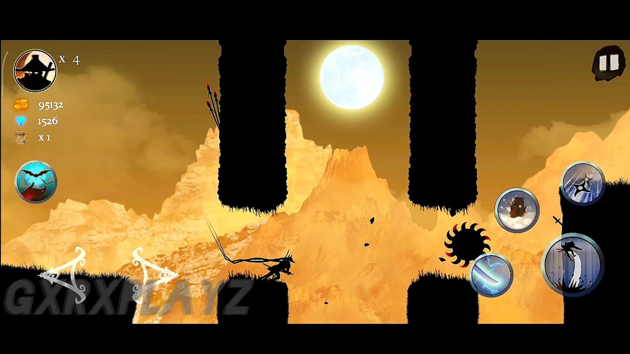 Ninja Arashi chapter 3 level 14 gameplay 