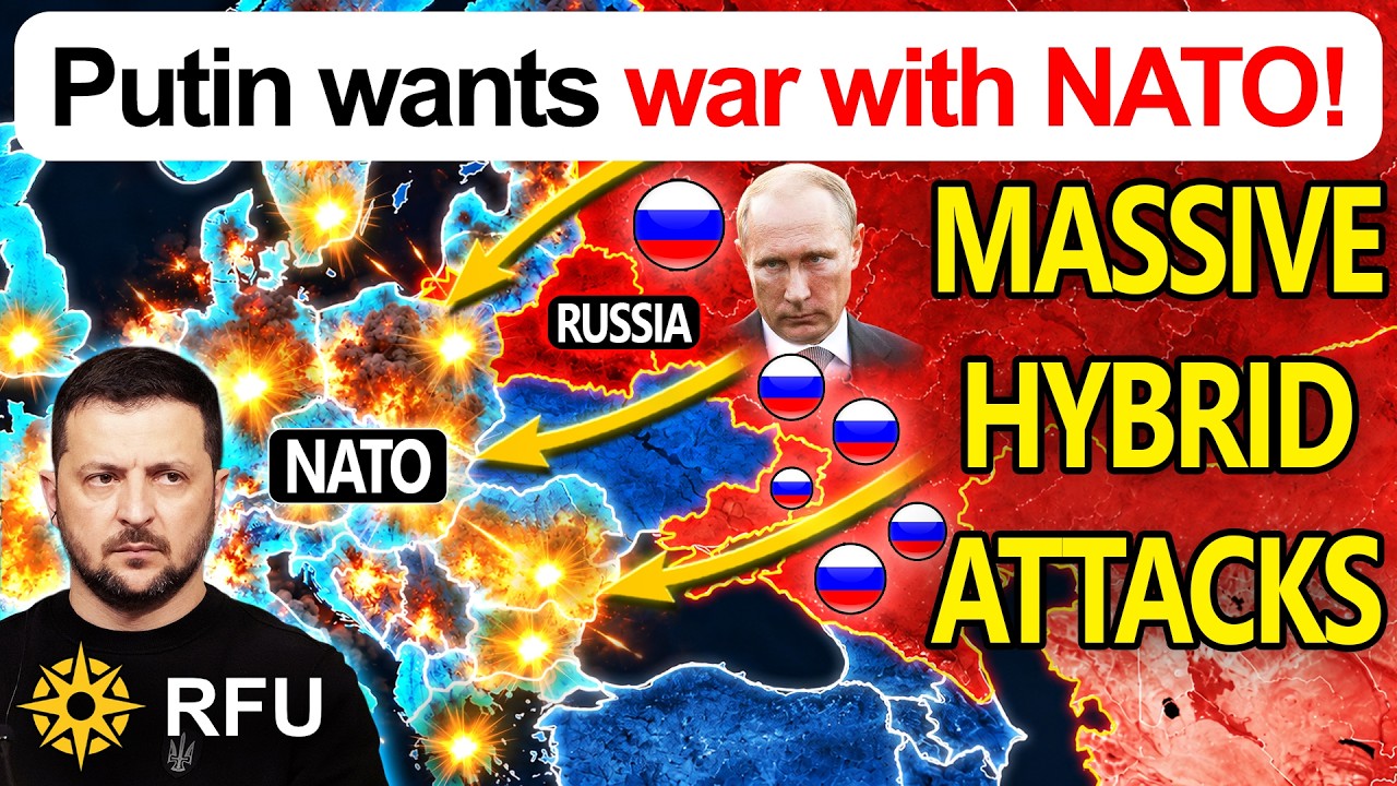 Record Russian attacks on NATO, Putin needs excuse to mobilize