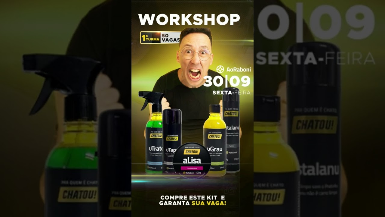 WorkShop Ao Raboni x Chatou na Polibox 30/09