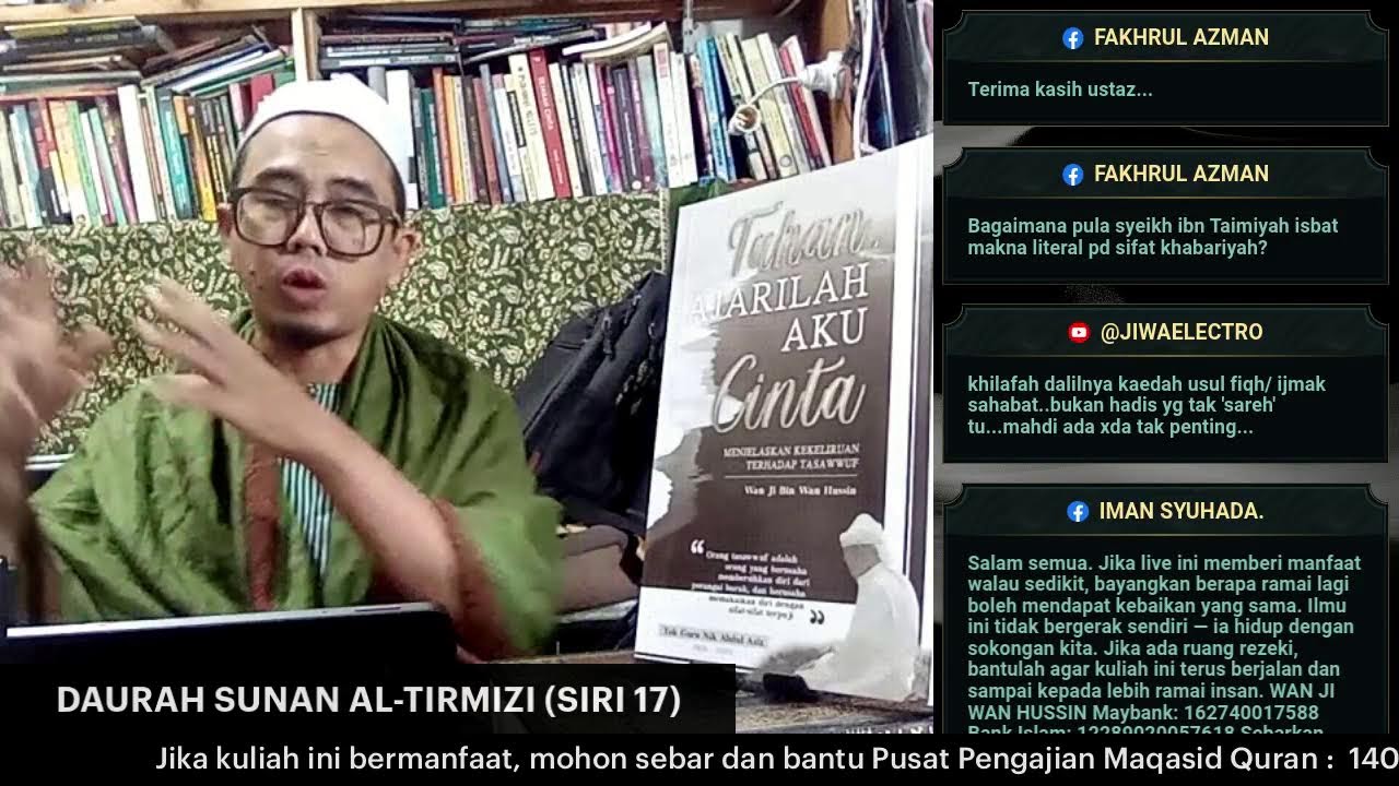 DAURAH SUNAN AL-TIRMIZI (SIRI 17)