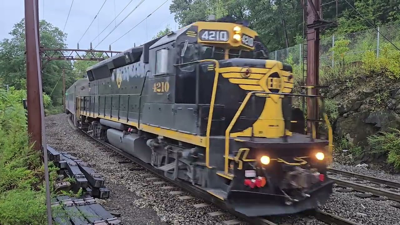 Railfanning NJ Transit at Denville, NJ | Part 2 | Ft. 4210 and YD-43
