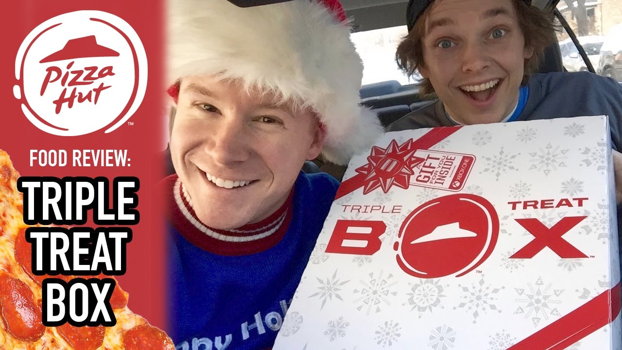 Pizza Hut's Triple Treat Box Food Review | Season 2, Episode 23