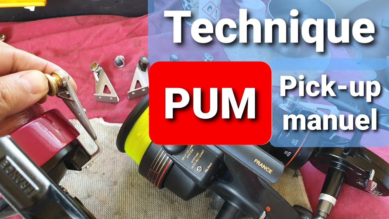 PICK-UP MANUEL (PUM) des MITCHELL 498/498X/496 | Moulinet Pêche en Surfcasting
