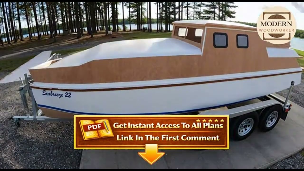 Build Your Own Trailerable Catamaran Step By Step - Complete DIY Boat Building Plans