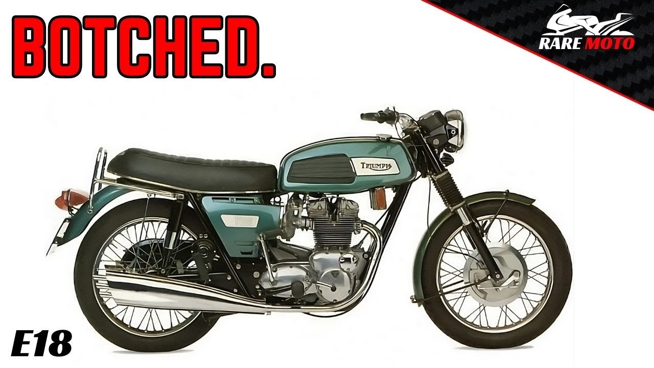 A Great Motorcycle Ruined By Bureaucracy - The Triumph Trident T150