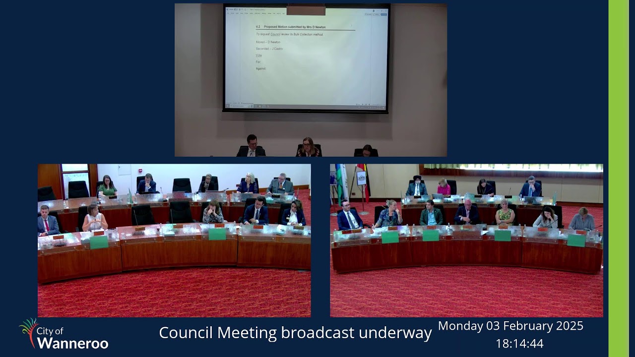 City of Wanneroo - Annual General Meeting of Electors 3 February 2025