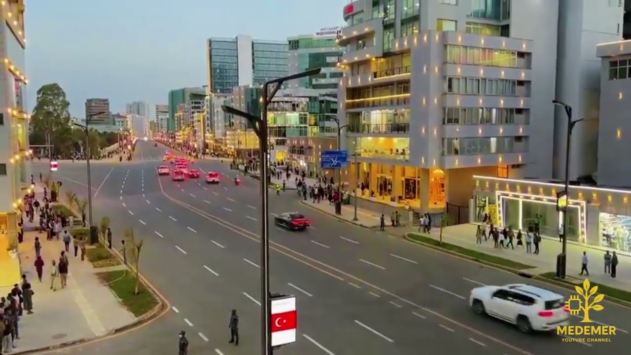 Ethiopia and Turkey: Deepening Cooperation and Friendship President Erdoğan’s convoy in Addis Ababa