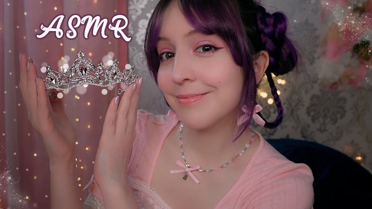 ⭐ASMR Te Preparo para el Baile REAL👑 [Sub] Maquillaje para la Princesa, Atención Personal