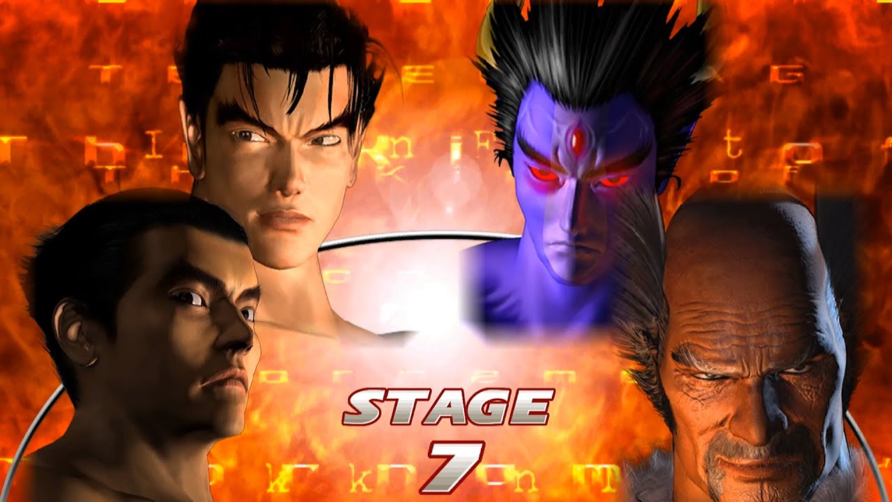 Tekken Tag Tournament HD - Jin / Kazuya Arcade Mode - RPCS3 Gameplay (No commentary)