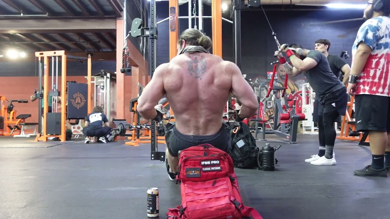 IFBB Pro League Classic Physique Pro Debut Primer Back/Biceps Workout Week 1-3
