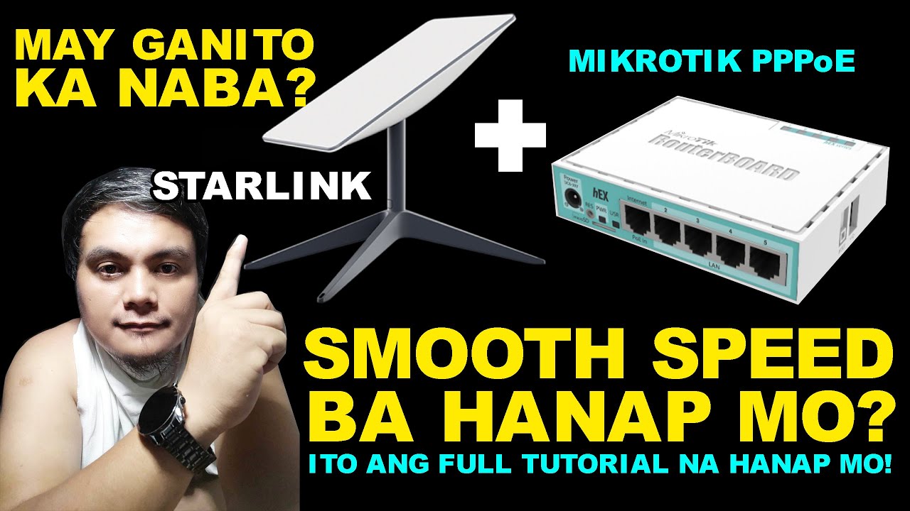 STARLINK + PPPOE + PISOWIFI FULL SET-UP AND CONFIGURATION | HAY LE COMWORKS V.2 #starlink