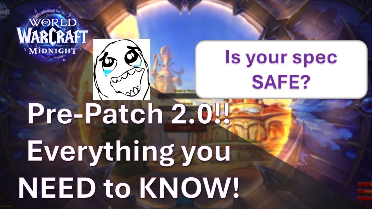 Blizzard’s Midnight Pre-Patch Just Dropped – UI Overhaul & Class Tuning Breakdown