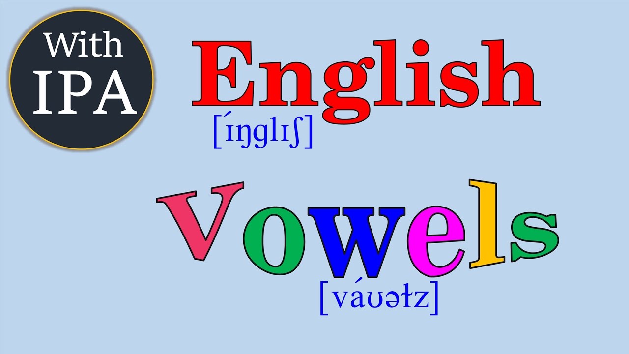 English Vowels (Vowel Combinations) with IPA(International Phonetic Alphabet);英語の母音(母音の組み合わせ);영어의 모음
