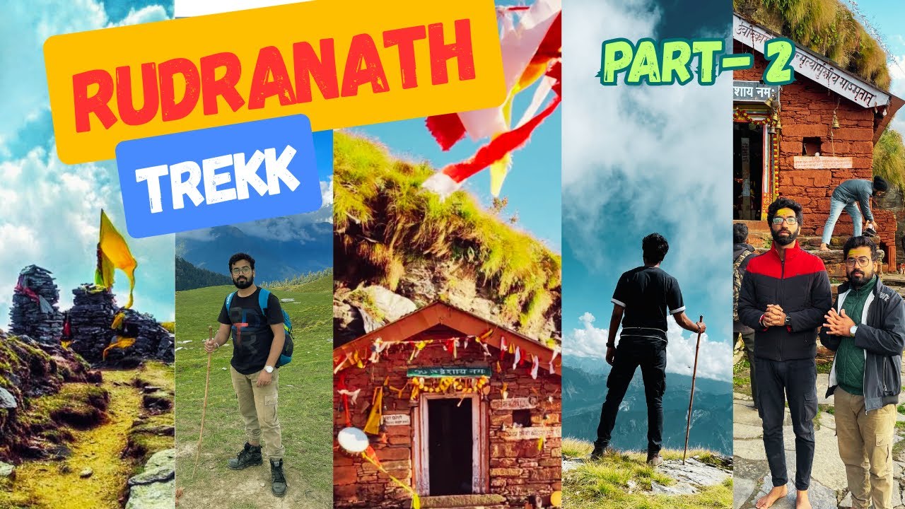 Rudranath Trek  : Part 2 || Rudranath Temple || रुद्रनाथ मंदिर यात्रा || Panch Kedar || Vlog 2 