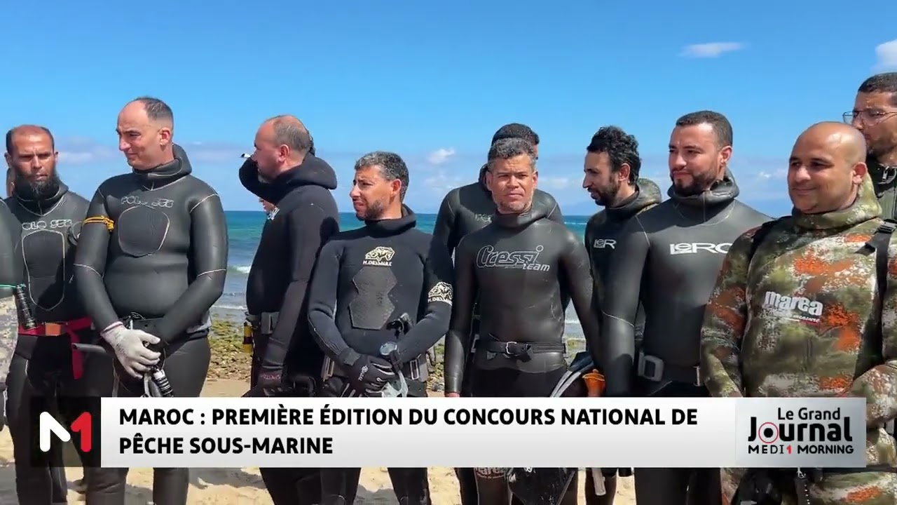 Maroc: premi&egrave;re &eacute;dition du concours national de p&ecirc;che sous-marine