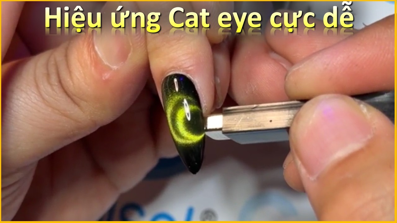 Hiệu ứng Cat eye cực dễ làm - Phong Tran Art