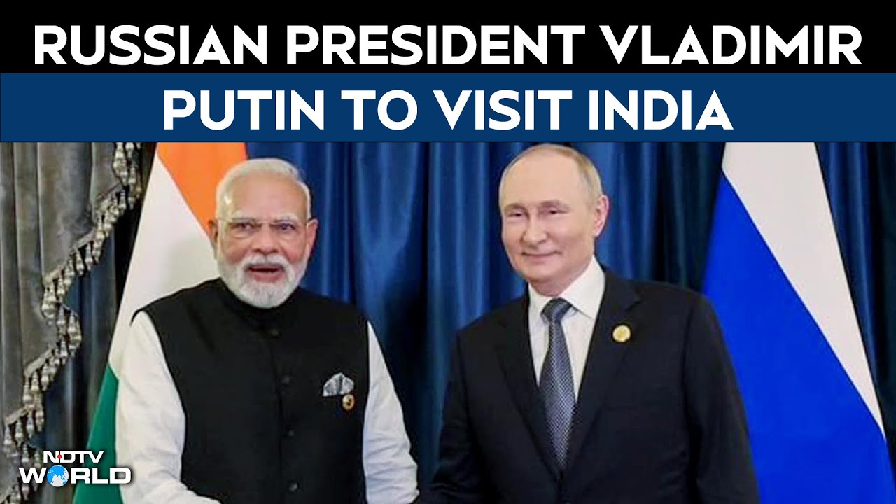 Putin India Visit | Russian President Vladimir Putin Will Visit India On December 4-5