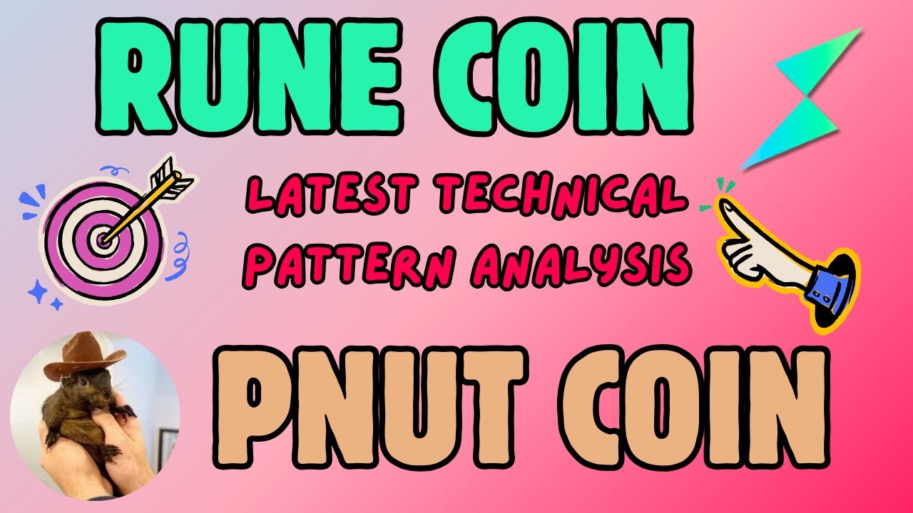 RUNE COIN & PNUT COIN LATEST TECHNICAL CHART PATTERNS!