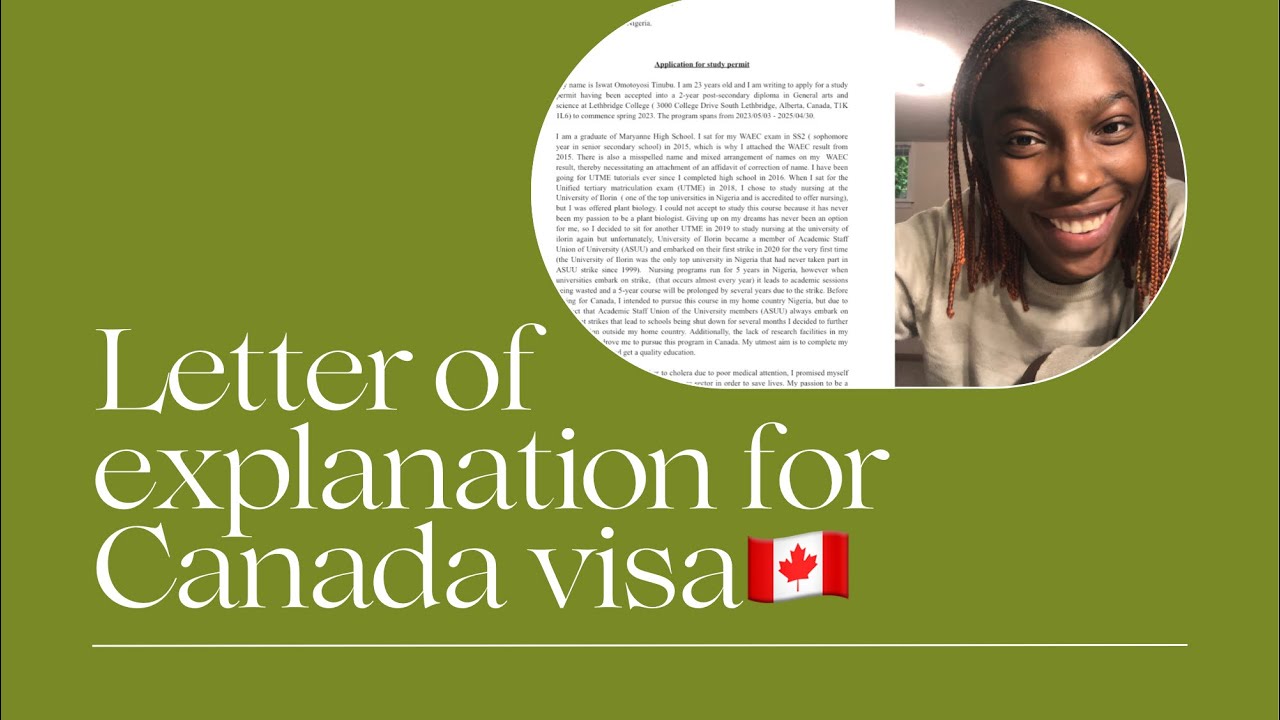 LETTER OF EXPLANATION THAT GOT MY VISA APPROVED IN A SINGLE ATTEMPT