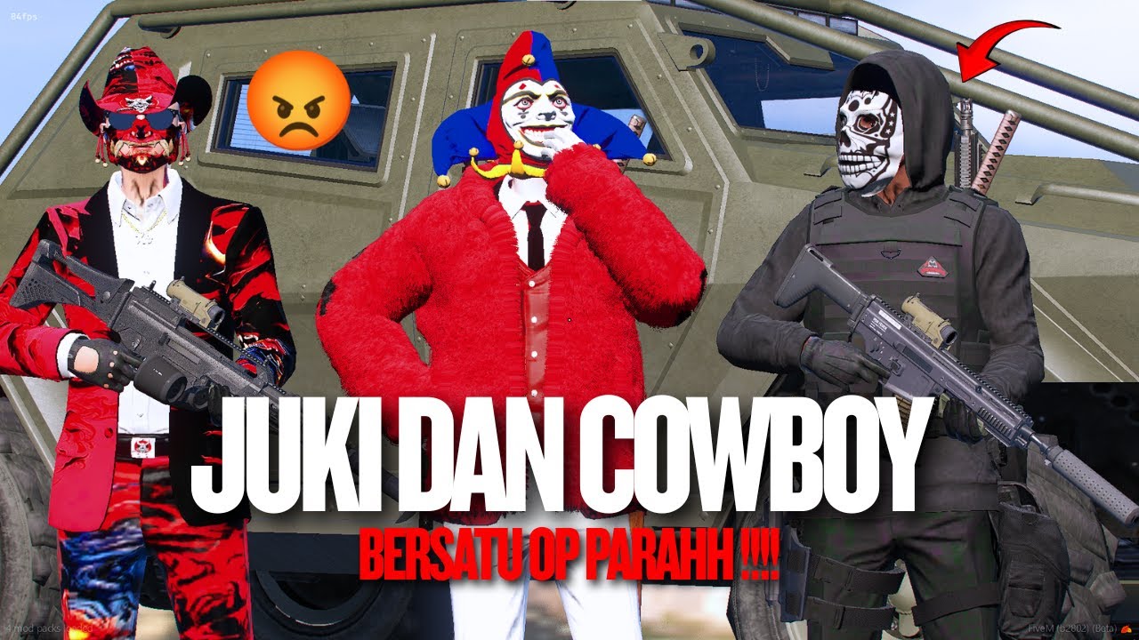 JUKI DAN COBOY MERAH BERSATU UNTUK MENGAHANCURKAN DAPUT  -  GTA 5 ROLEPLAY !! #dobrak #storyofdobrak