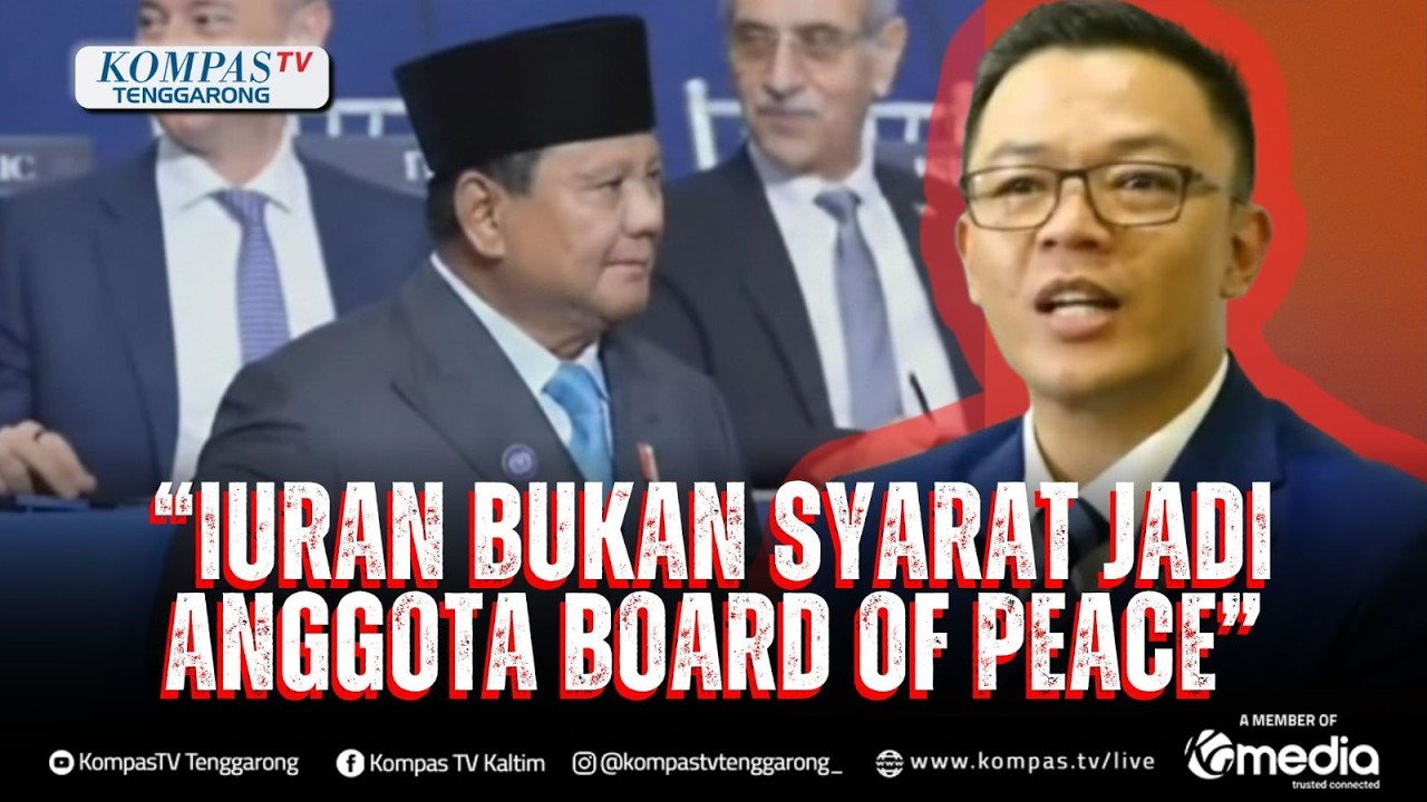 Menlu Sugiono Bantah Iuran Jadi Syarat Keanggotaan BoP, Tegaskan Indonesia Sudah Resmi Bergabung