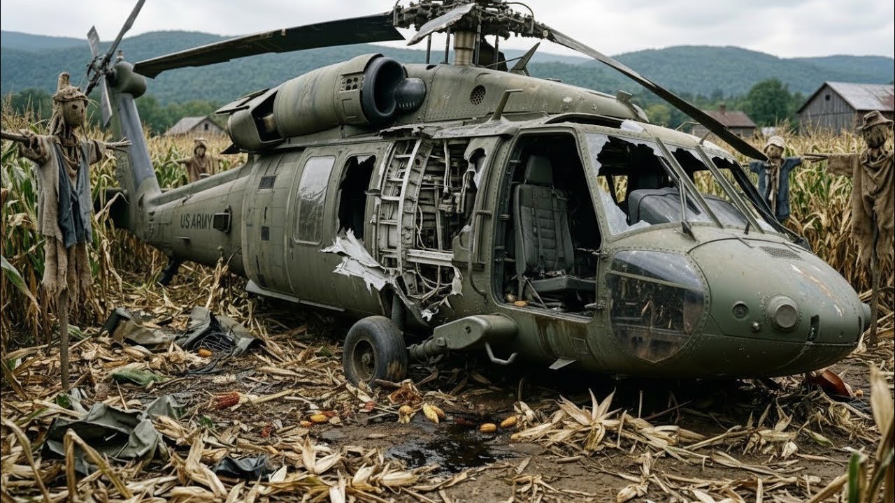 We Pulled a Destroyed UH-60 Black Hawk Out of a Cornfield… Watch What Happens