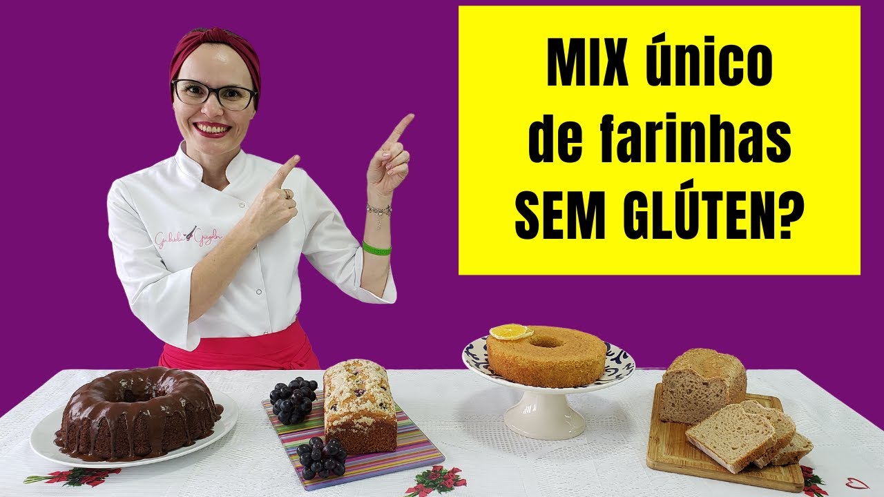 Um mix único de farinhas sem glúten funciona para todas as receitas?