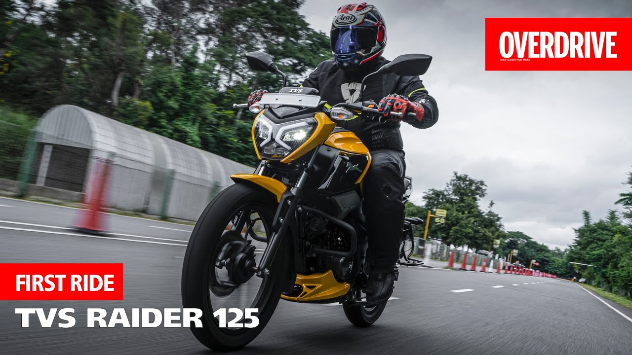 2021 TVS Raider 125 first ride review by OVERDRIVE - will the Gen Z love the new 125?