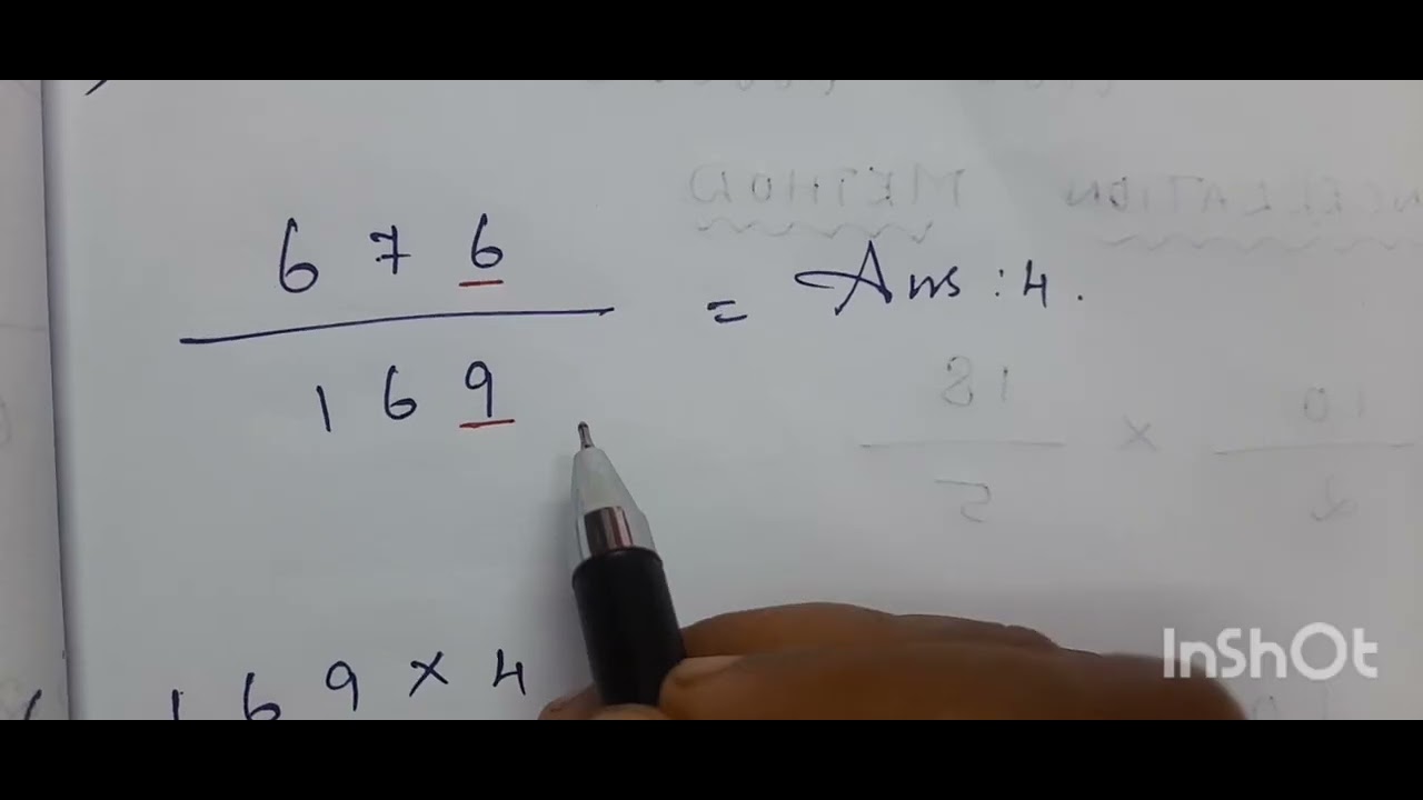 SHORT DIVISION FOR BEGINNERS  / DOUBT CLEARANCE SUM