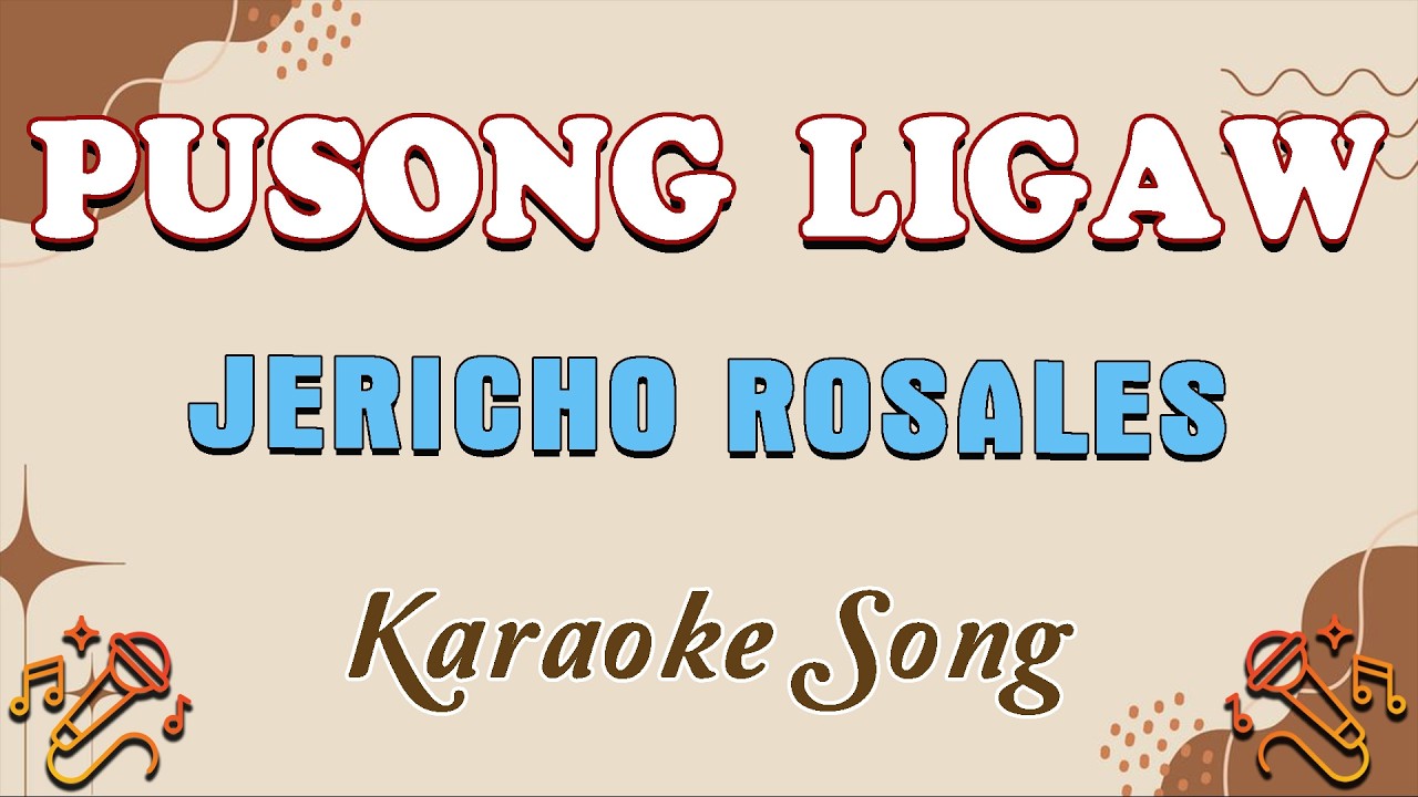 Pusong Ligaw – Jericho Rosales (Karaoke Version) 🎤 | Star Mic Karaoke Channel