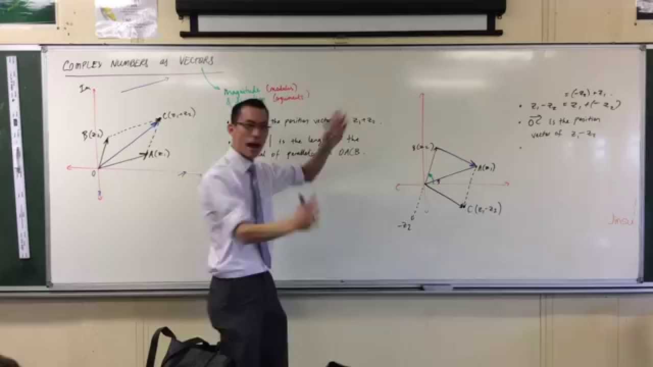 Complex Numbers as Vectors (2 of 3: Subtraction)