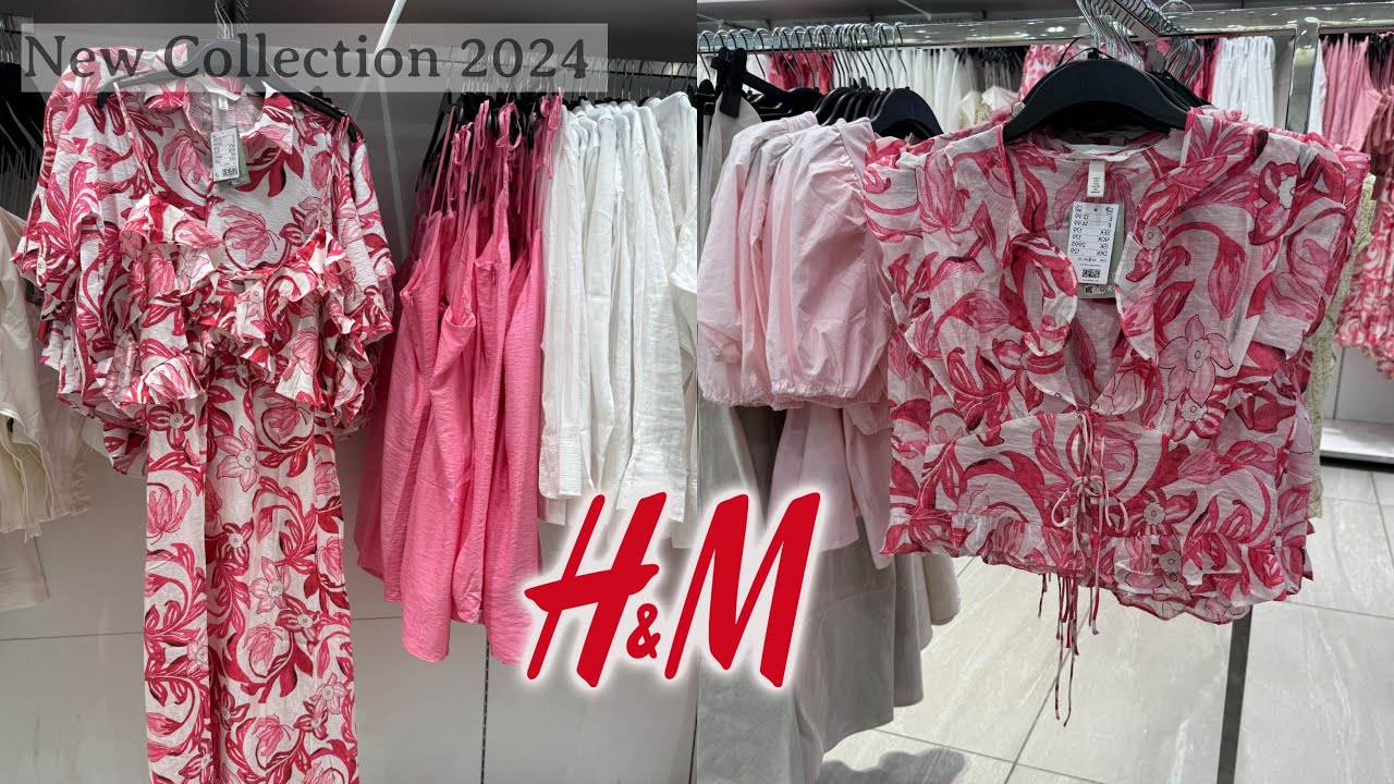 💕H&M WOMEN’S NEW💓SUMMER COLLECTION JUNE 2024 / NEW IN H&M HAUL 2024💋🏝️