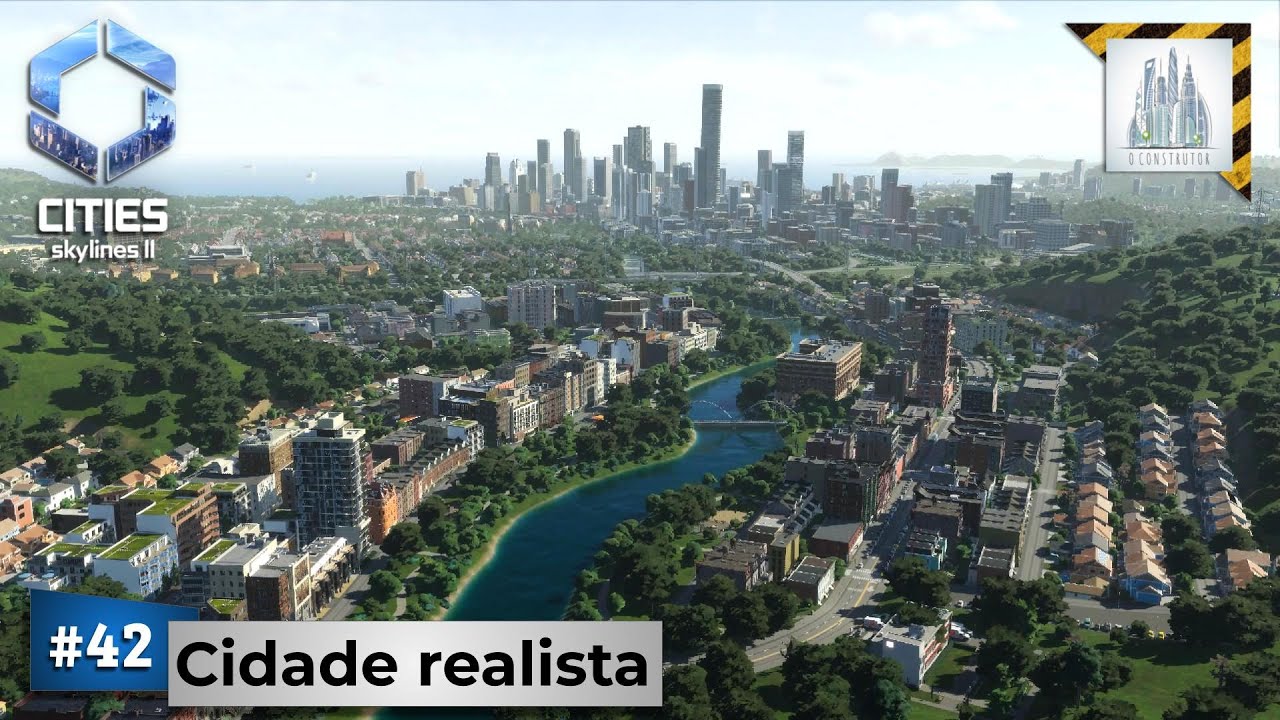 Cidade realista - Cities Skylines 2 #citiesskylines