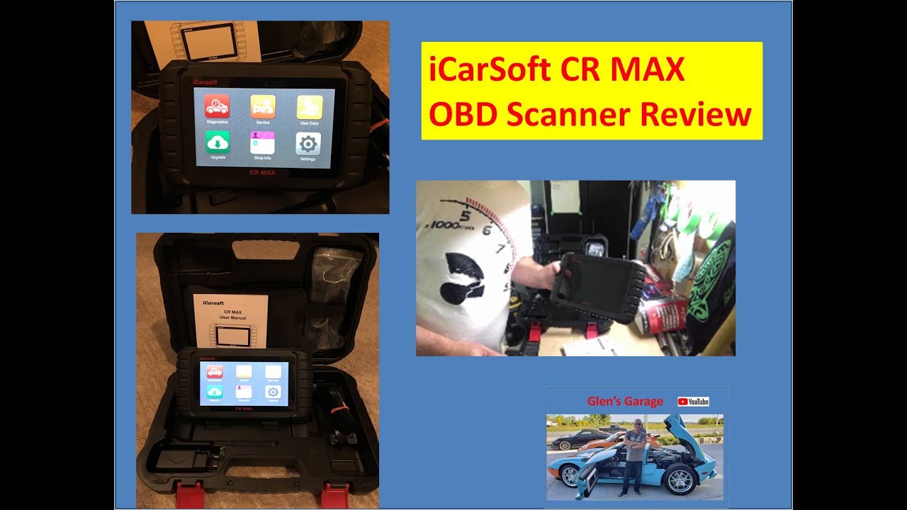 Обзор сканера iCarSoft CR Max