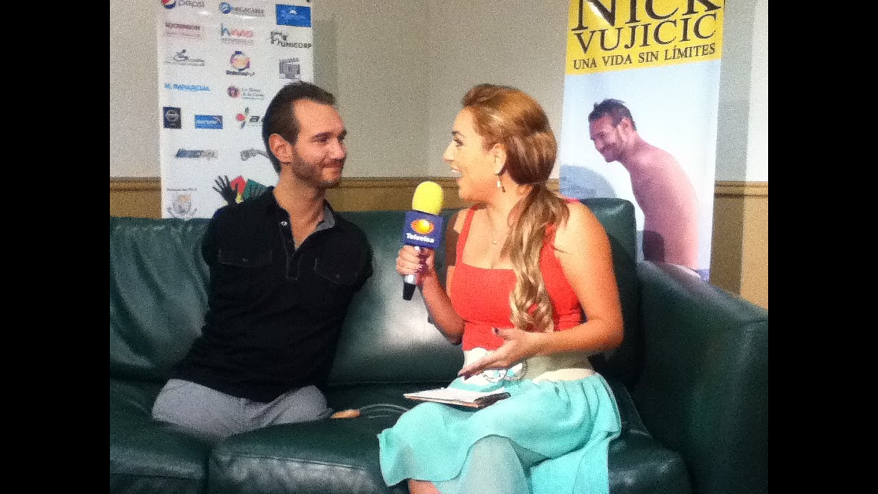 Entrevista Nick Vujicic para Televisa Sonora/ 2013