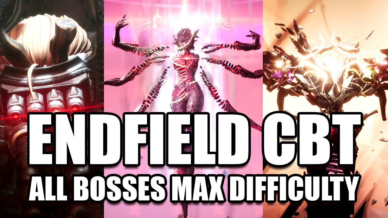 ALL RE: Crisis 3 Bosses - Arknights: Endfield CBT