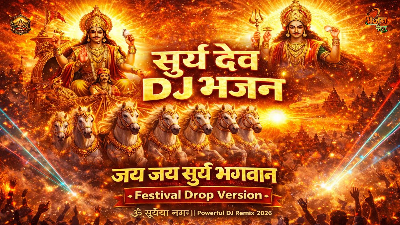 रविवार स्पेशल Surya Bhagwan Ka Sabse Powerful DJ Bhajan🌅 Morning Energy Surya Dev DJ Bhajan 4K
