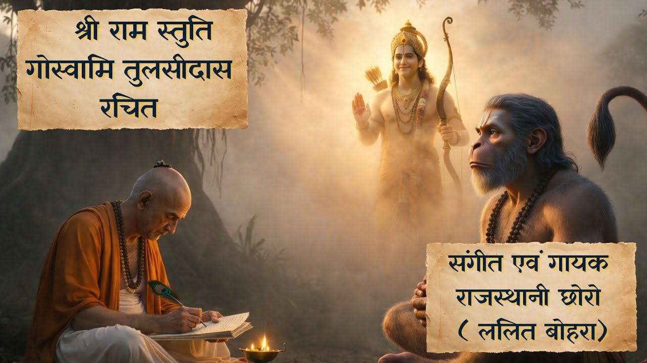 श्री राम स्तुति | गोस्वामी तुलसीदास रचित | Ram Stuti | @TheRajasthanichoro 