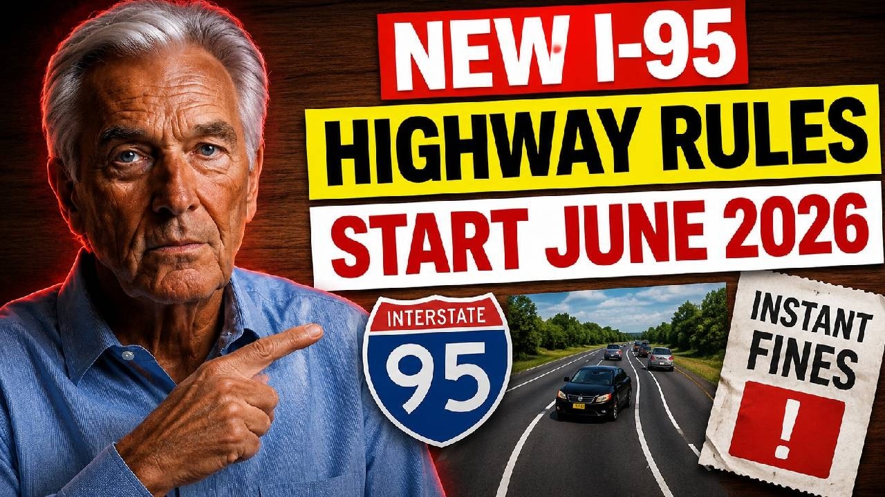 URGENT: New USA (I-95) Highway Rules Start june 2026&mdash; Drivers Could Face Instant Fines Nationwide