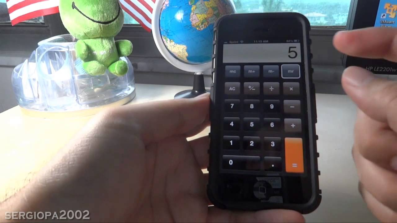 Para que sirven y como usar las funciones MC, MR, M+ y M- de la calculadora en el iPhone