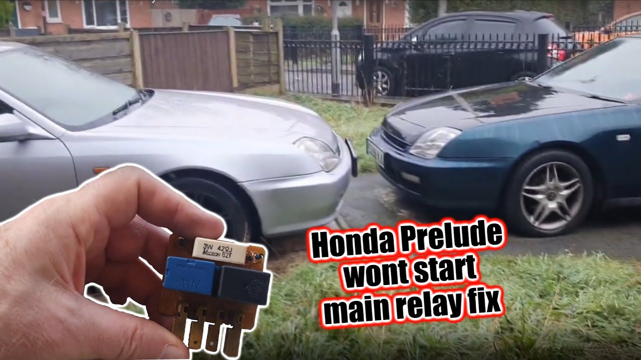 Fix Honda Prelude Main Relay Car Wont Start