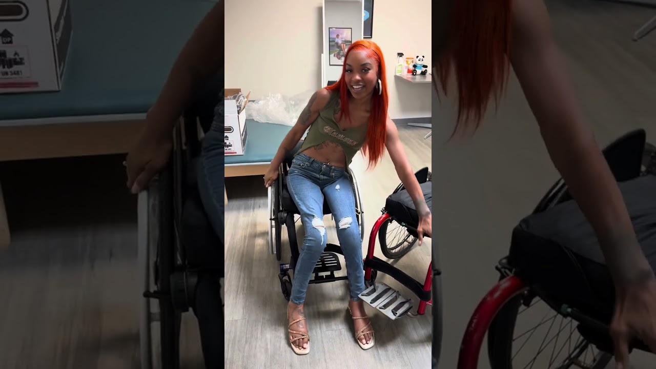 New Wheelchair Vlog ♿️💜✨#spinalcordinjury #wheelchair #vlog #disabled #florida