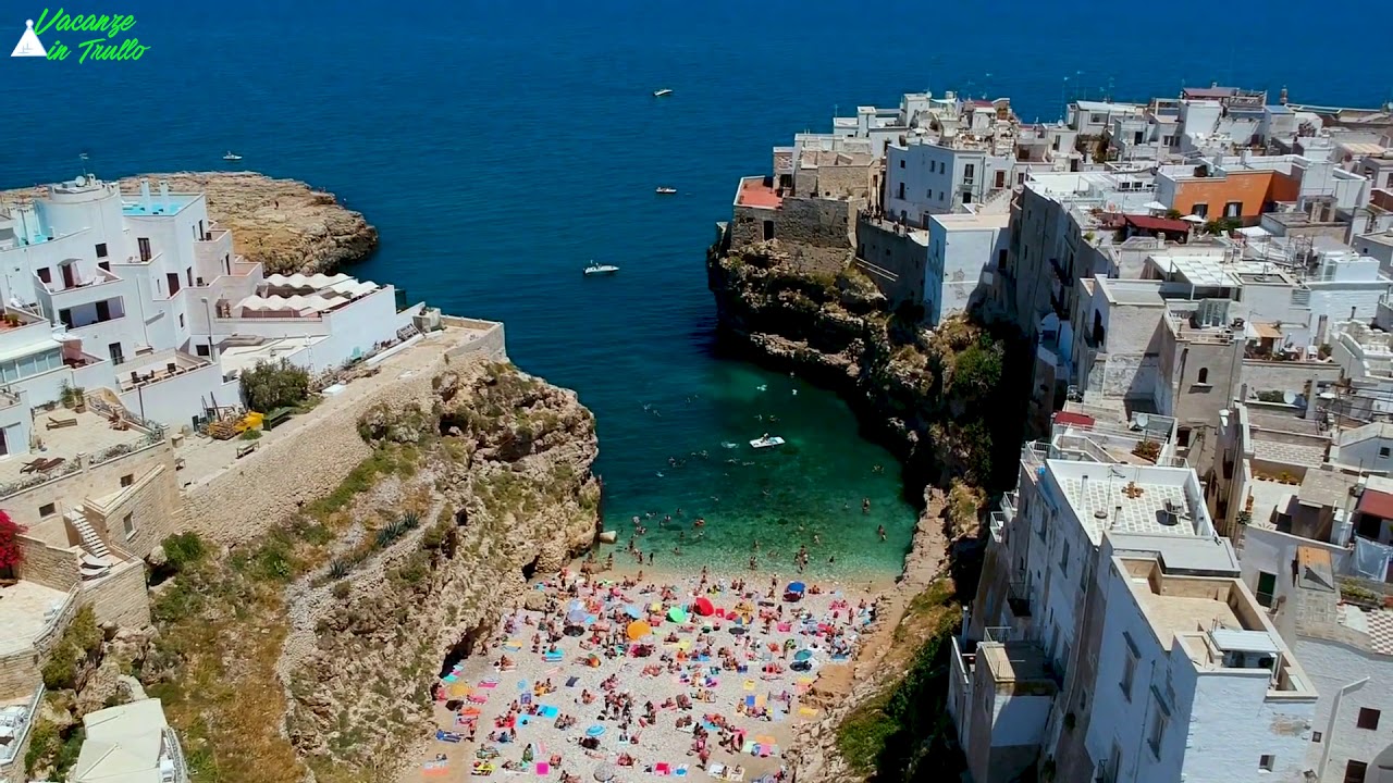 Polignano a Mare Puglia Italy Drone DJI Mavic Pro