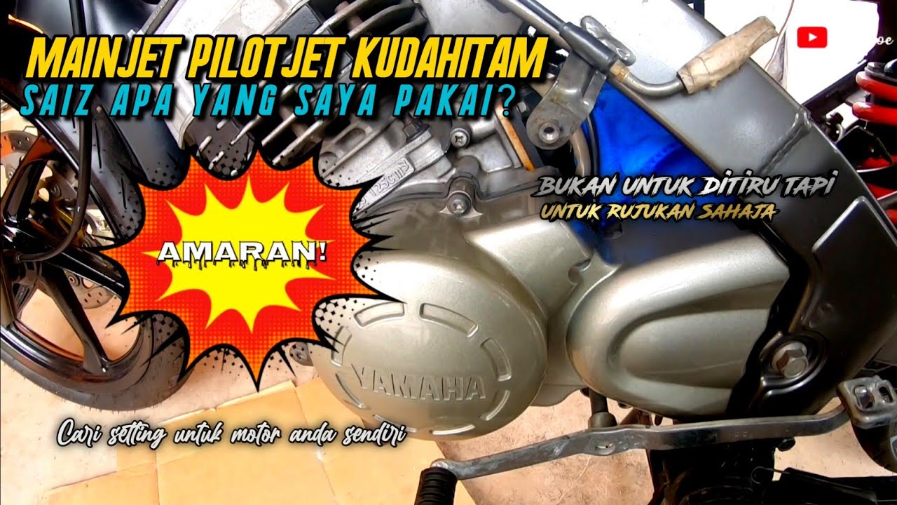 Carb Kuda Hitam Mainjet Pilotjet Apa? @akujoe