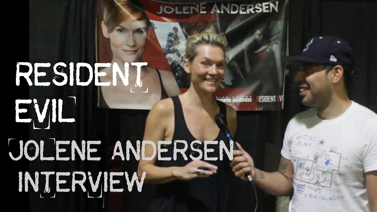 Collectormania interview with Jolene Andersen from Resident Evil 2