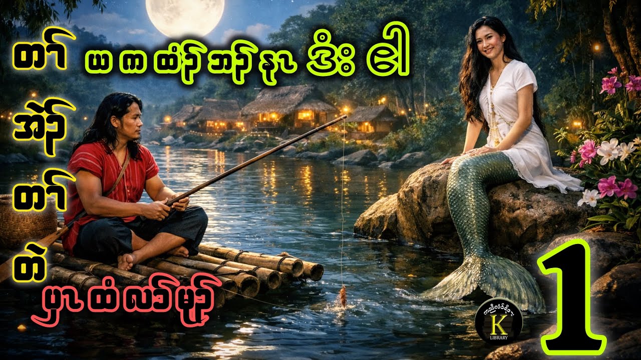 เรื่องราวความรักของชาวประมงกับนางเงือก Karen Love Story Poor fisher man and Mermaid 🟢🔴